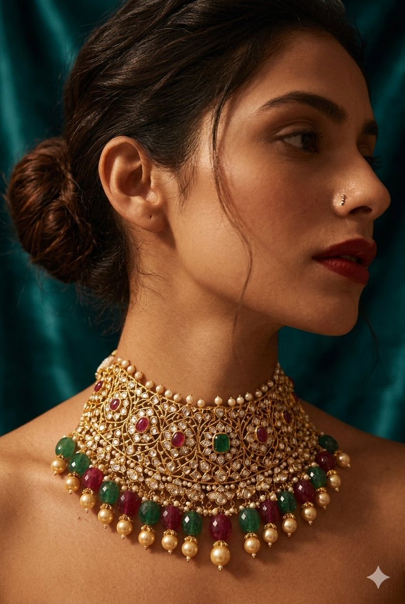Preview image for Luxury jewelry fashion editorial prompt