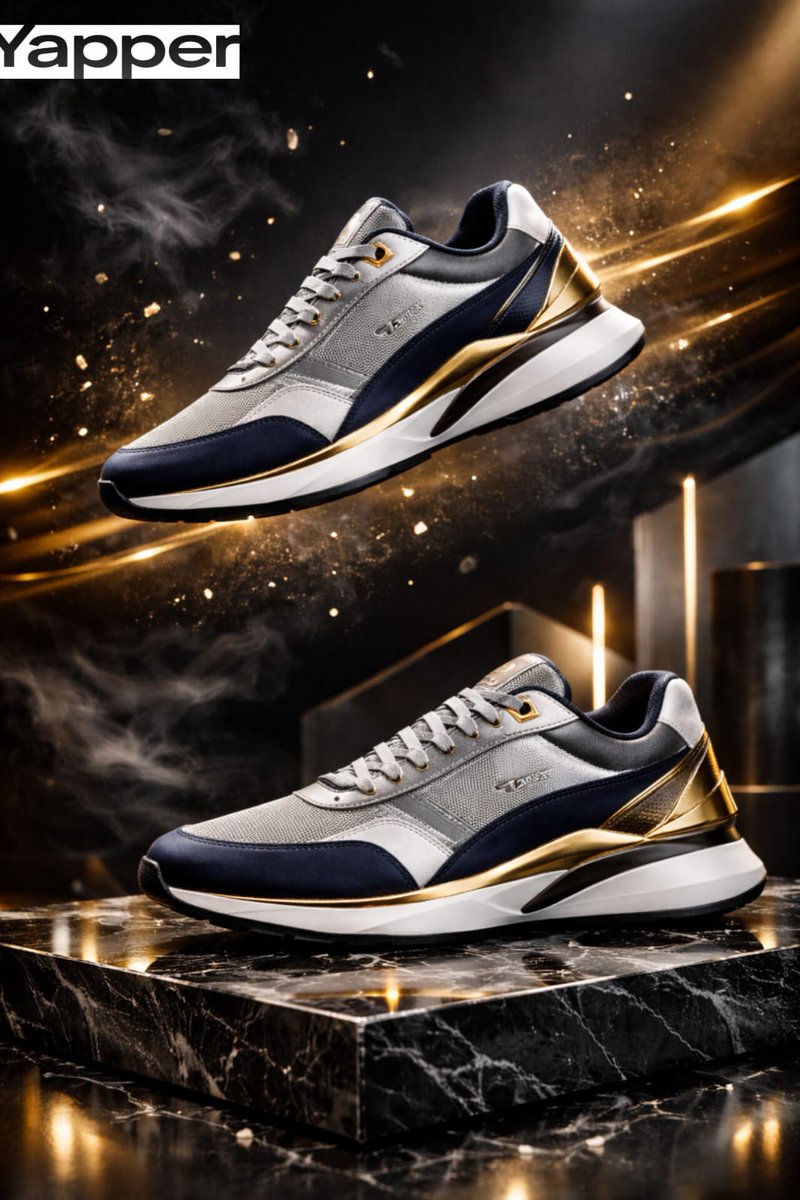 Preview image for Luxury Sneaker Advertisement Photography prompt