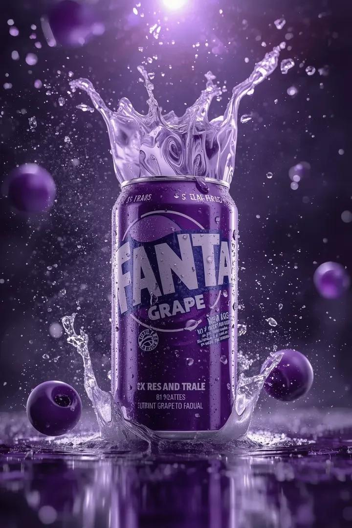 Luxury Soda Commercial Video Prompt - AI Generated AI Art Style Image Example