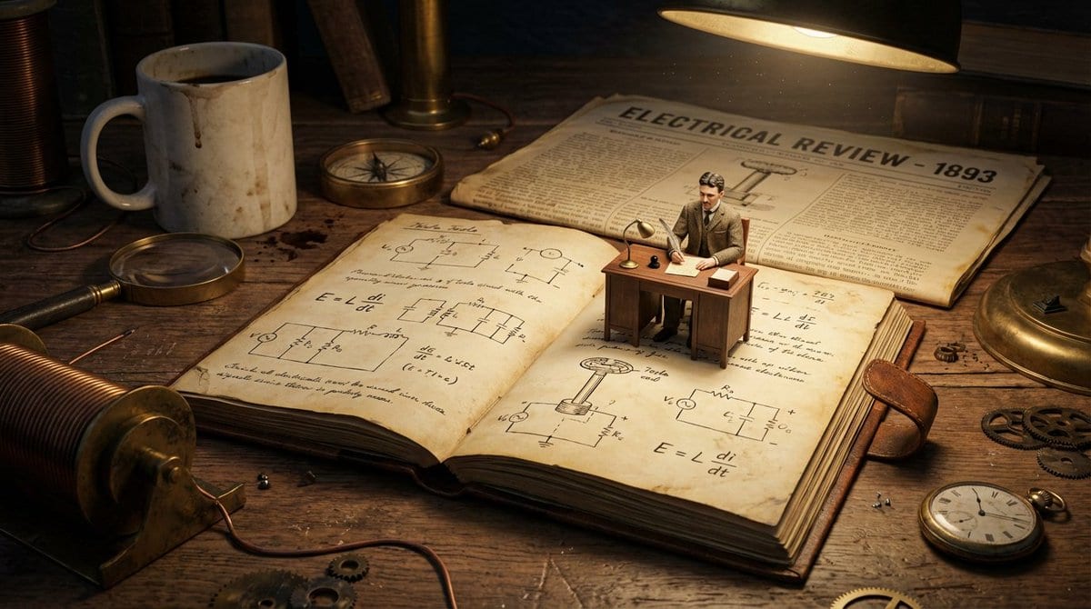 Macro Diorama of a Scientist's Historical Workspace - Prompt de IA