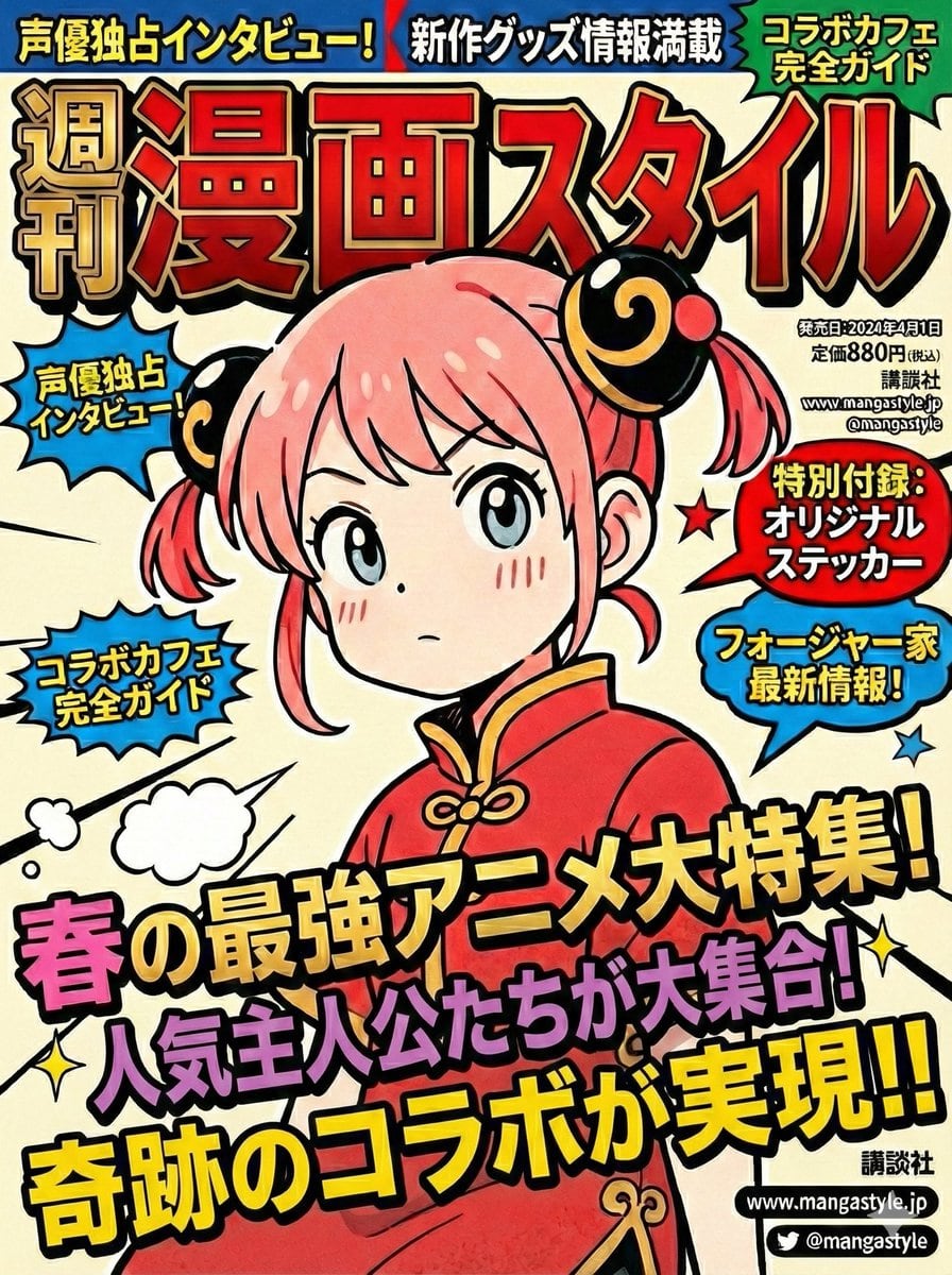 Magazine Cover Prompt using Nano Banana Extension - AI Generated AI Art Style Image Example