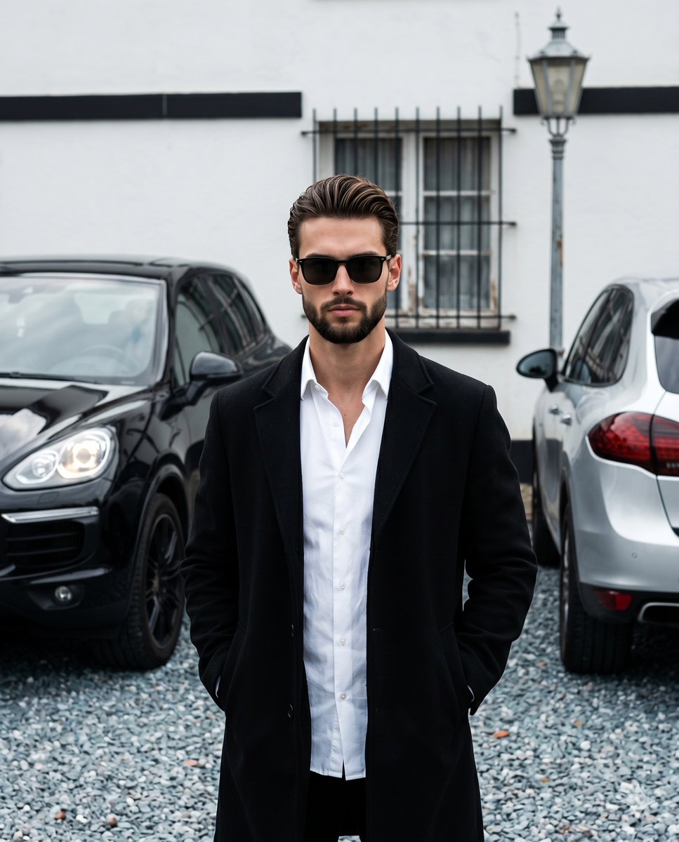 Preview image for Menswear Editorial Street Style prompt
