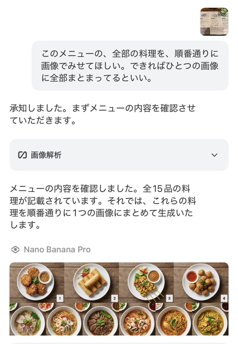 Menu Visualization Prompt