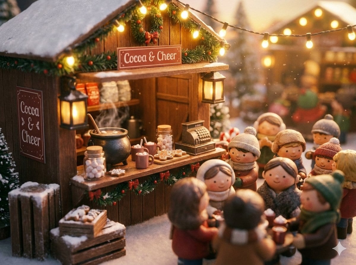 Miniature Diorama Prompt (Tilt-Shift) - AI Generated Realistic Style Image Example