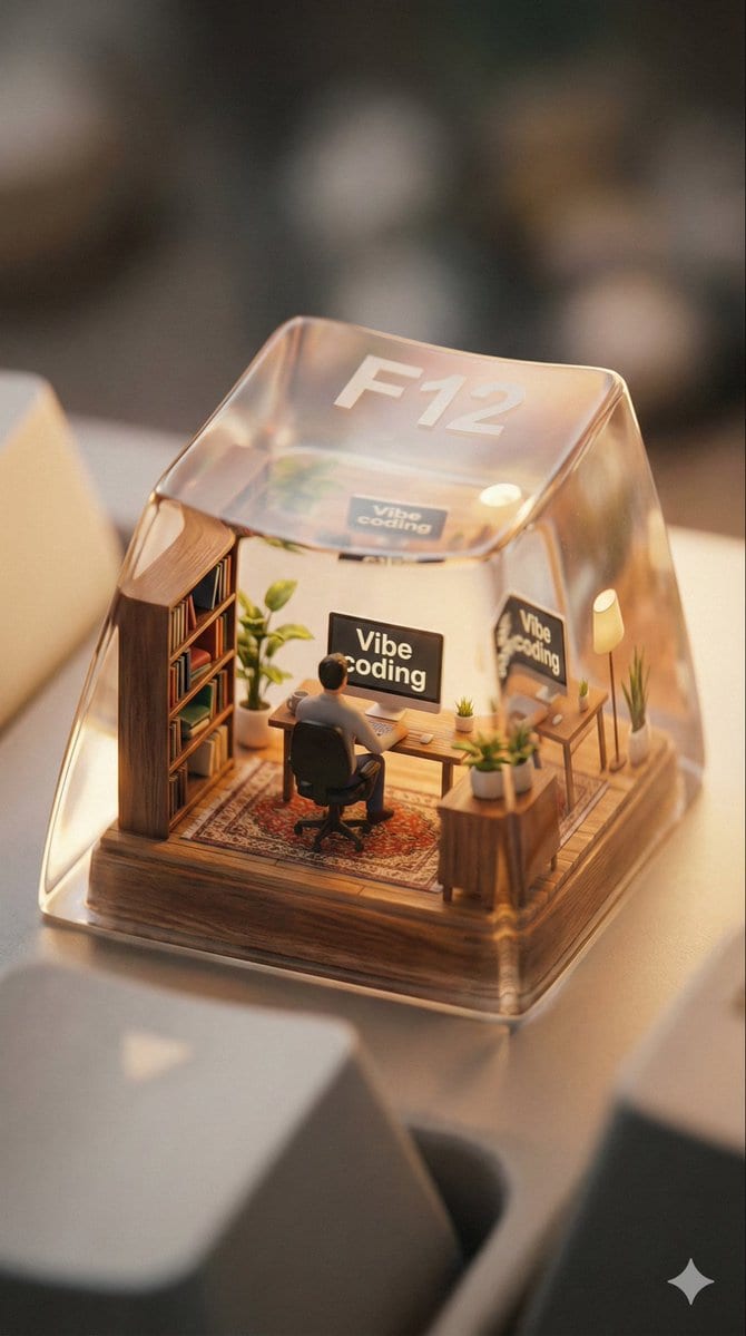 Miniature Scene Keycap Image Generation Prompt - AI Prompt
