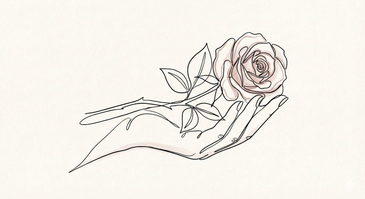 Preview image for Minimalist Continuous Line Art Illustration prompt