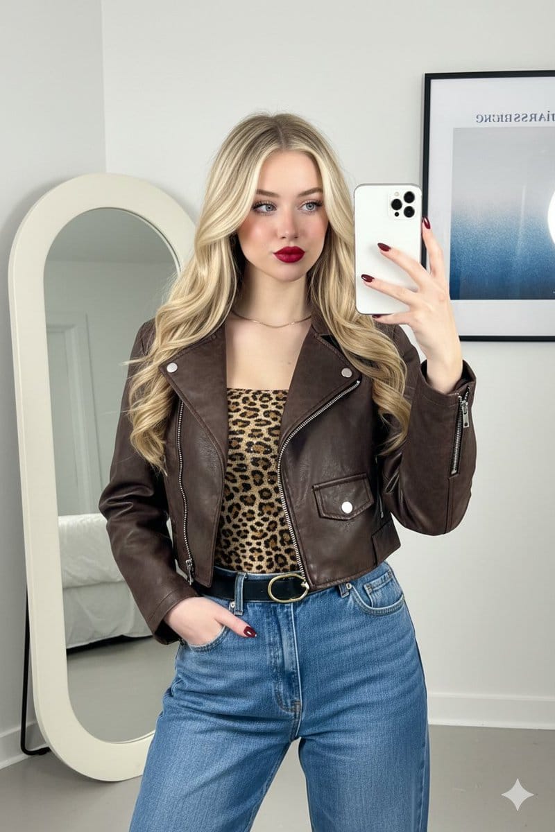 Mirror Selfie Fashion Prompt with Face Lock - Prompt IA