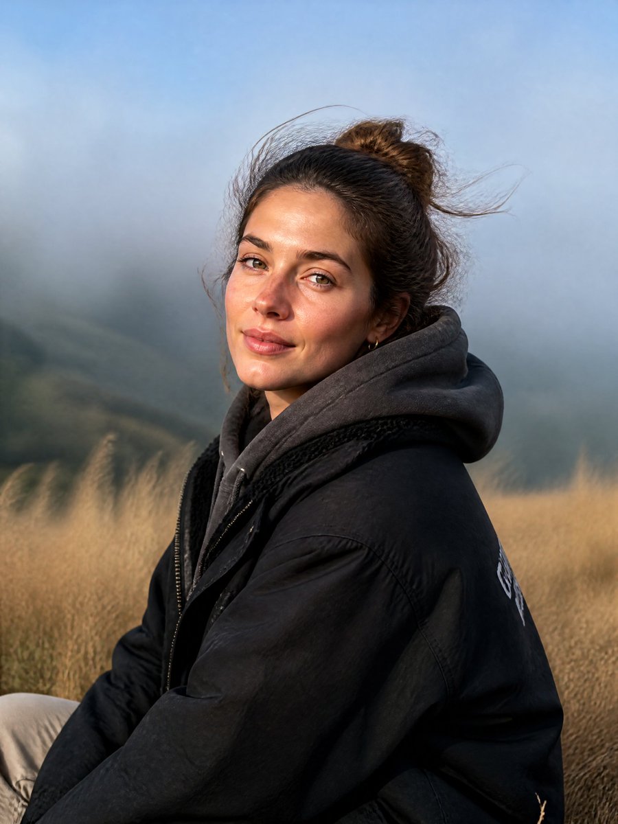 Preview image for Misty Mountain Ridge Portrait prompt