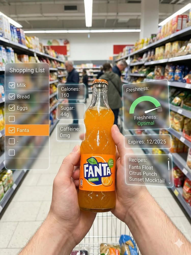 Mixed Reality Retail Experience Prompt - AI Generated Character Style Image Example