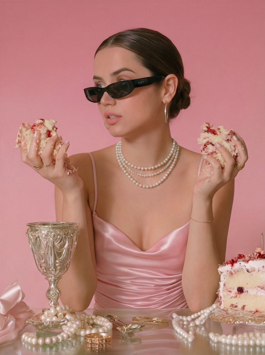 Preview image for Modern Coquette Glamour Editorial Aesthetic Prompt prompt