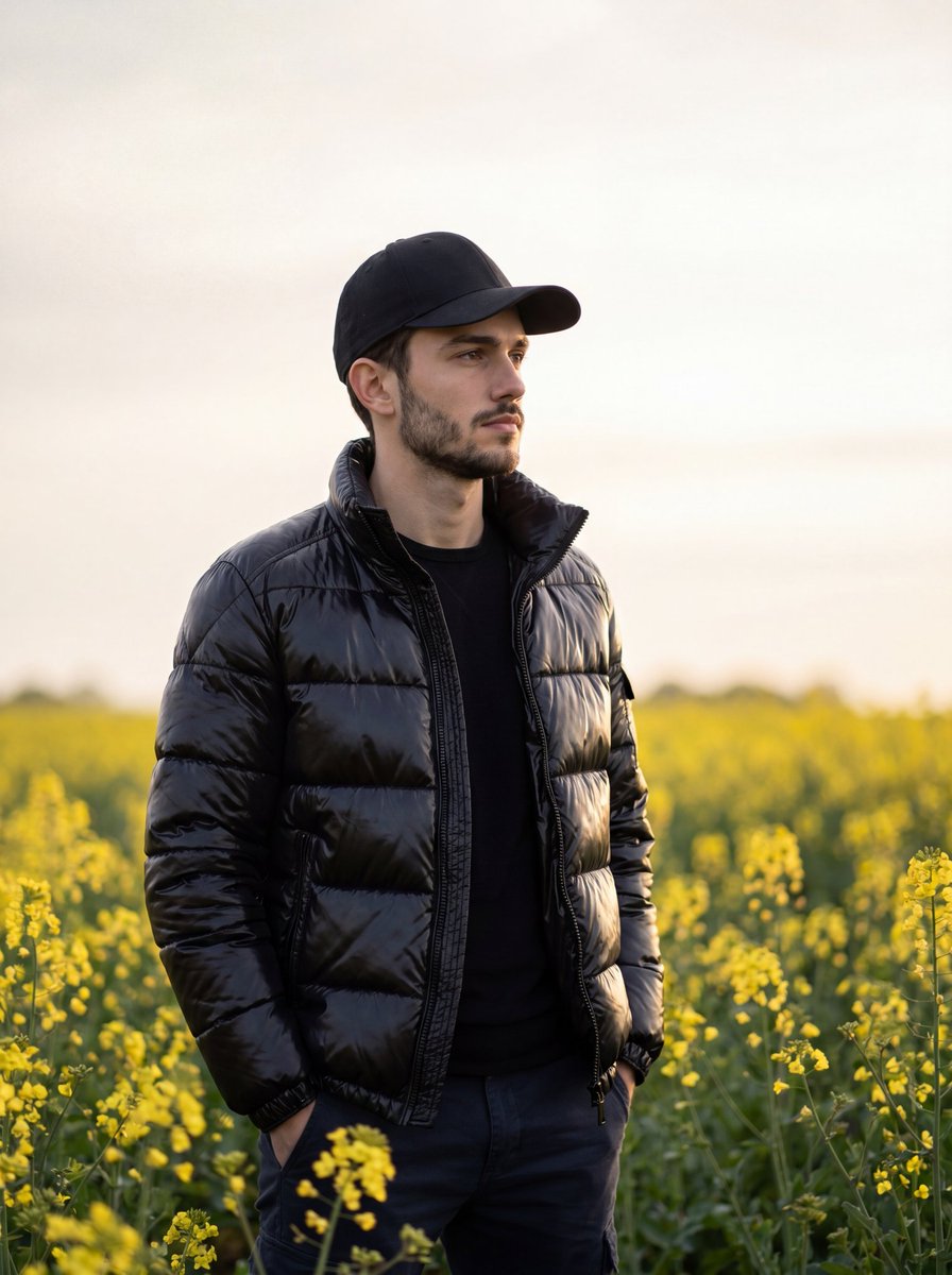 Preview image for Moody Cinematic Meadow Portrait prompt