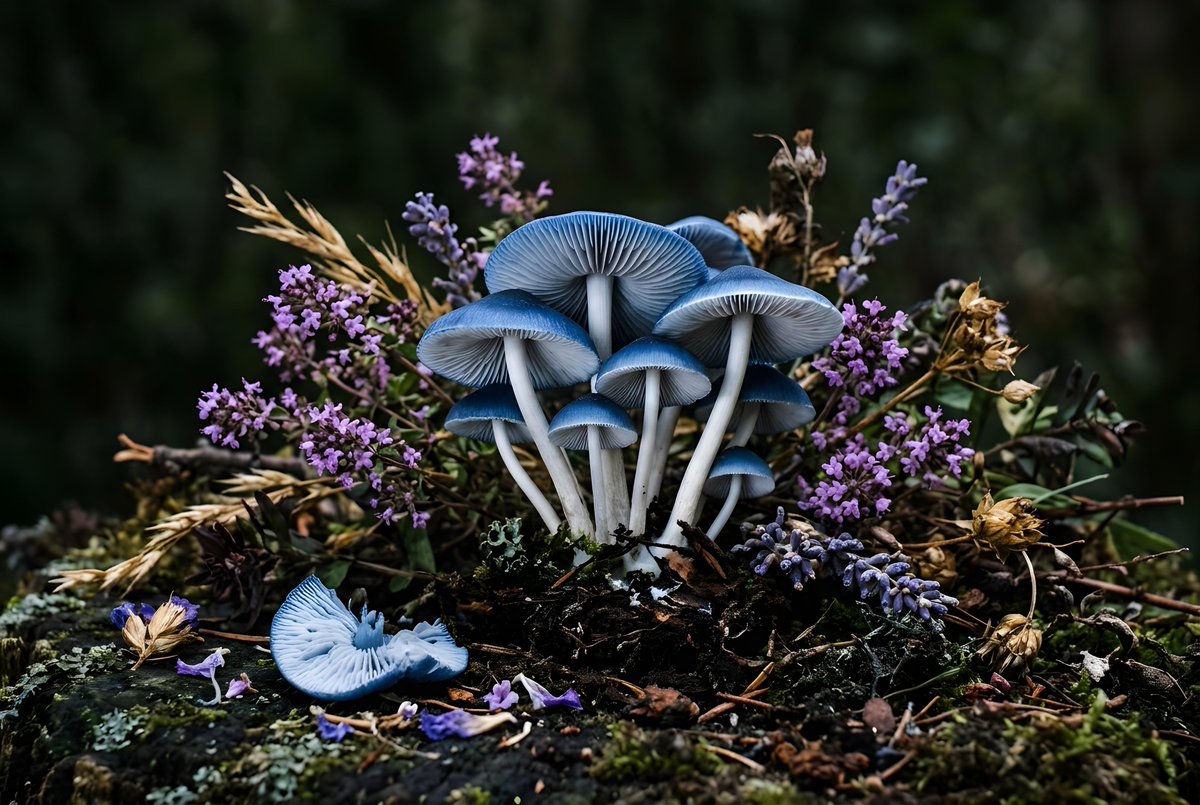 Preview image for Mushroom Still Life Composition prompt