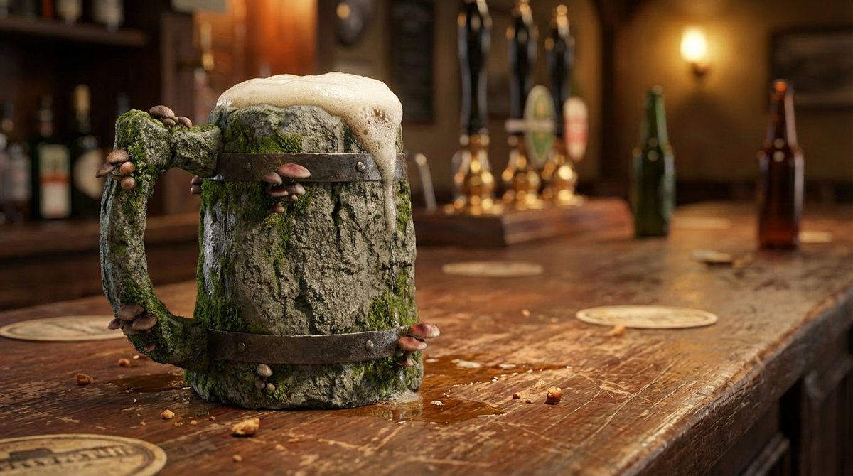 Preview image for Mushroom Stone Texture Replacement prompt