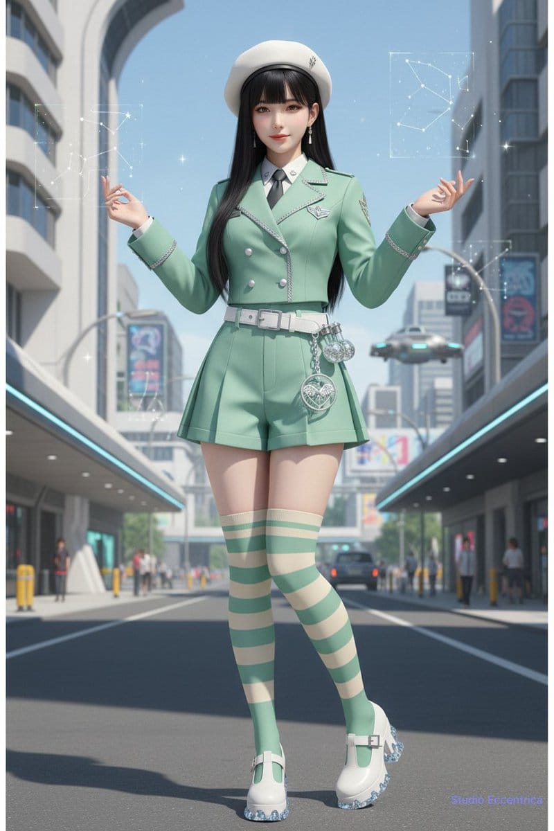 Nano Banana Character Sheet and Fashion Prompts - AI Art AI Generated Artwork