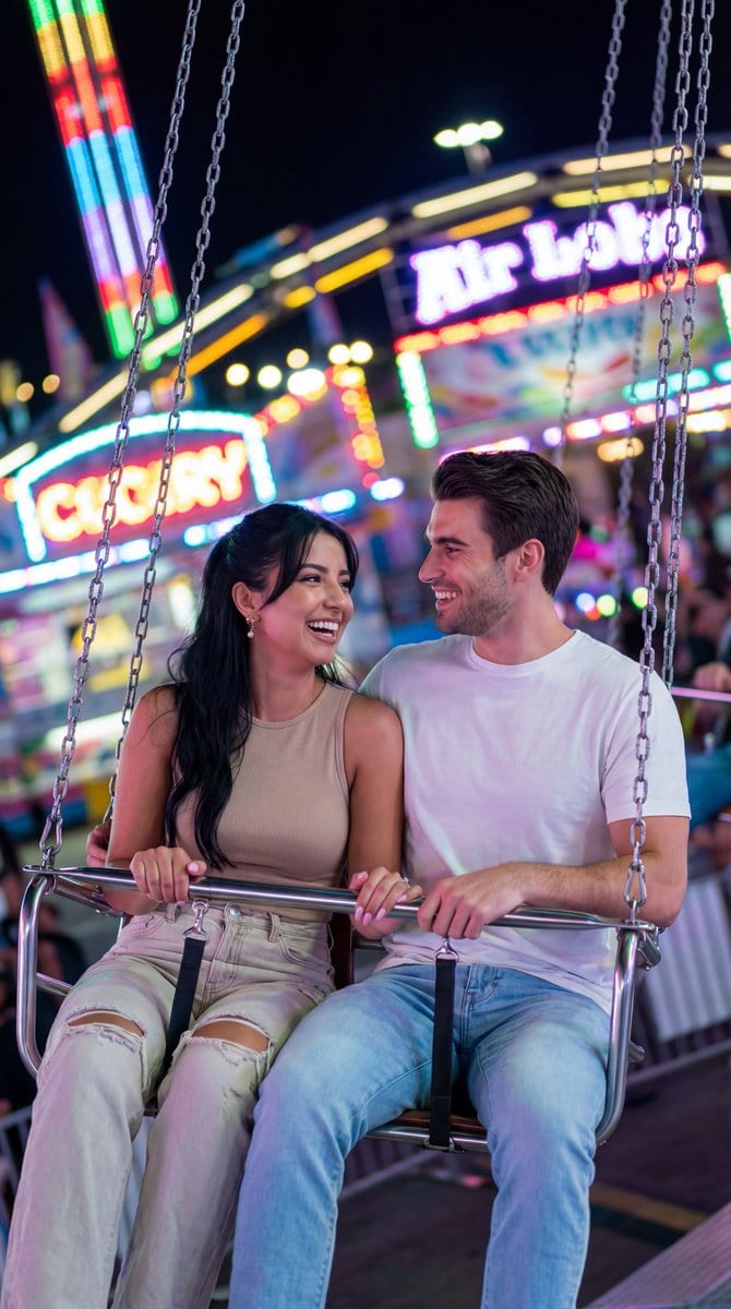 Nano Banana Pro Cinematic Night Romcom Ride Prompt - Prompt de IA
