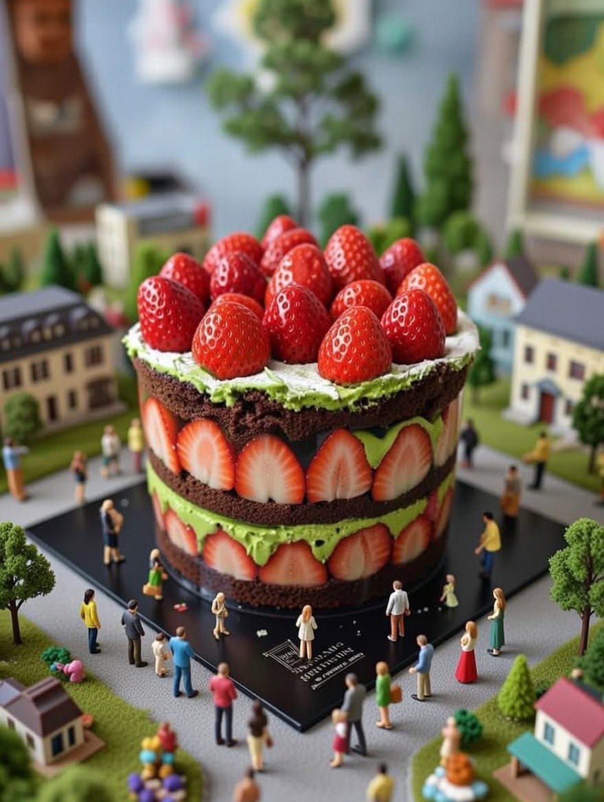 Nano Banana Pro Miniature Effect Prompt - AI Generated AI Art Style Image Example