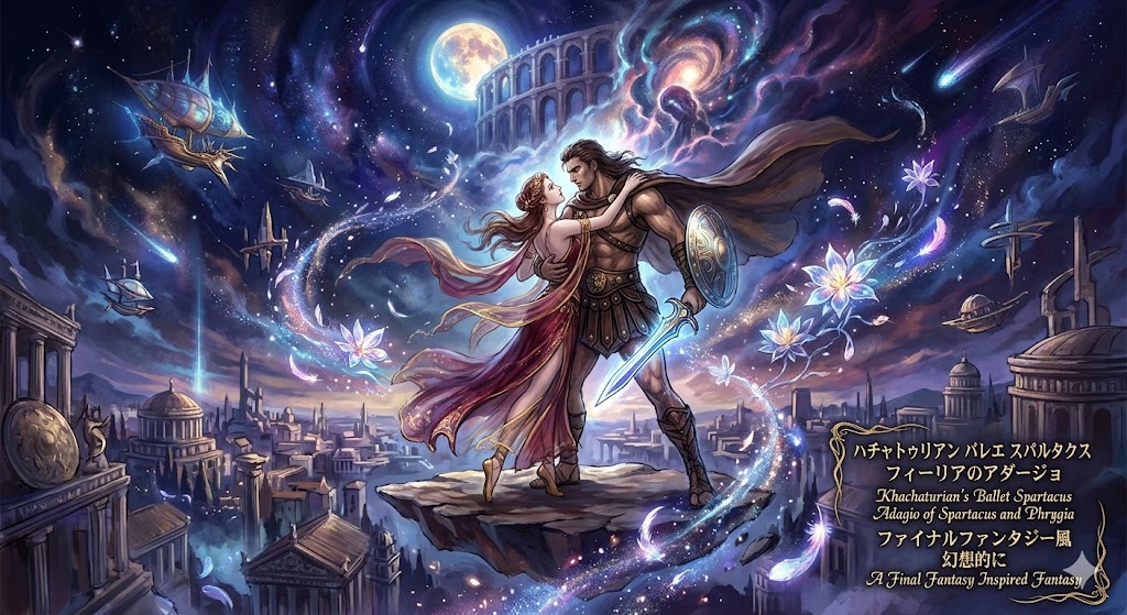 Preview image for Nano Banana Pro prompt for Khachaturian's Spartacus prompt