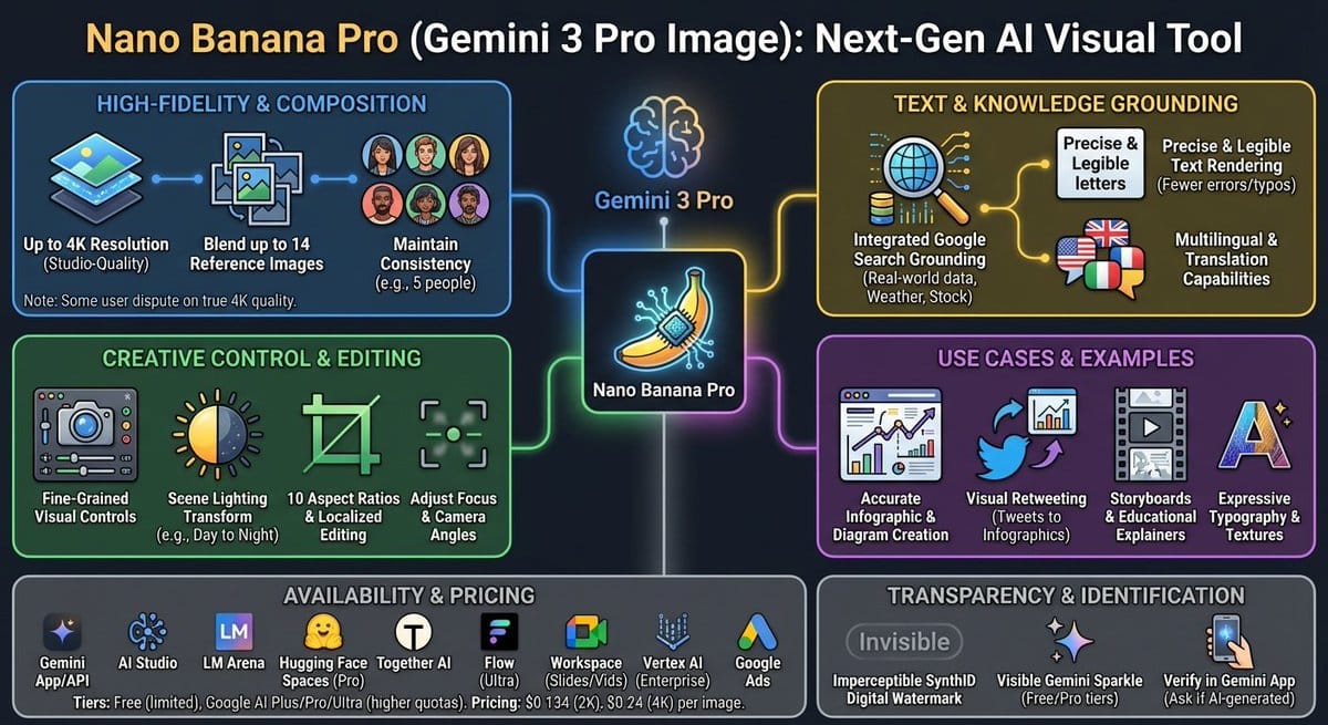 Nano Banana Pro Tesla FSD infographic - AI Generated AI Art Style Image Example