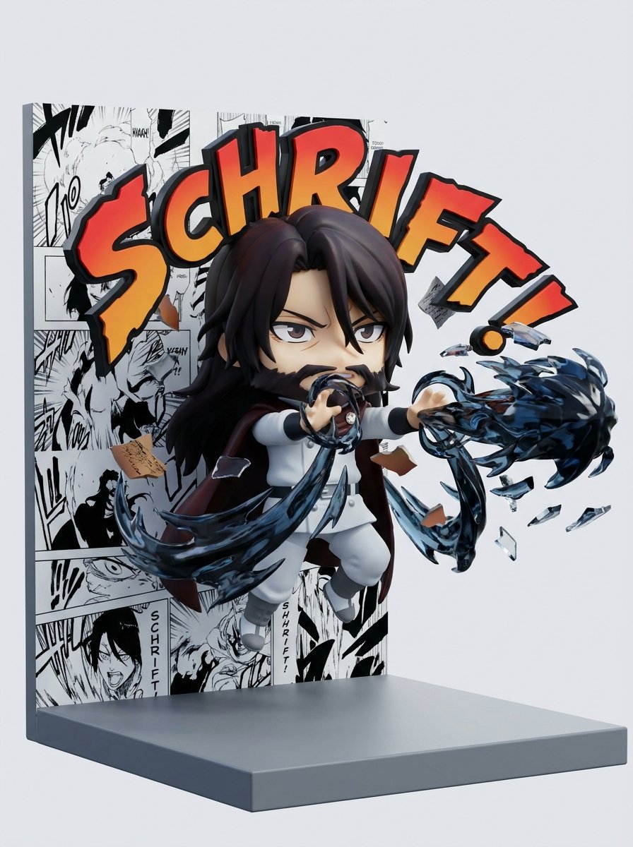 Preview image for Nendoroid Style Manga Diorama prompt