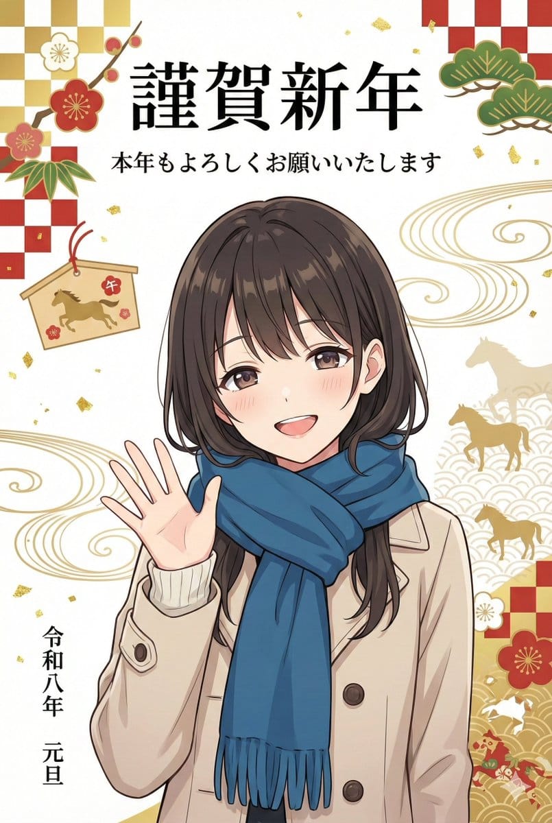 New Year's Card Illustration Generation Prompt - Prompt IA
