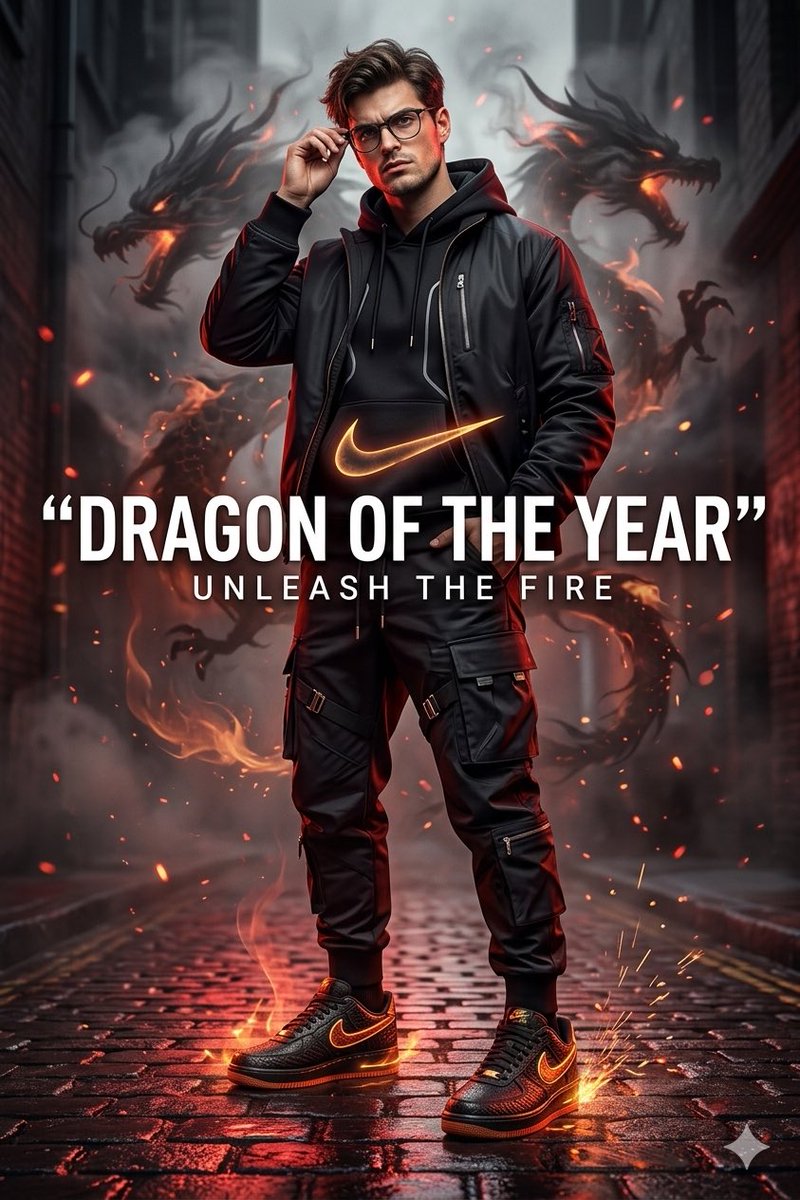 Preview image for Nike Dragon of the Year Campaign prompt