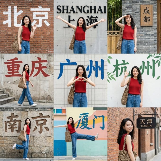 Nine-Grid Street Photography Prompt Framework - AI提示詞
