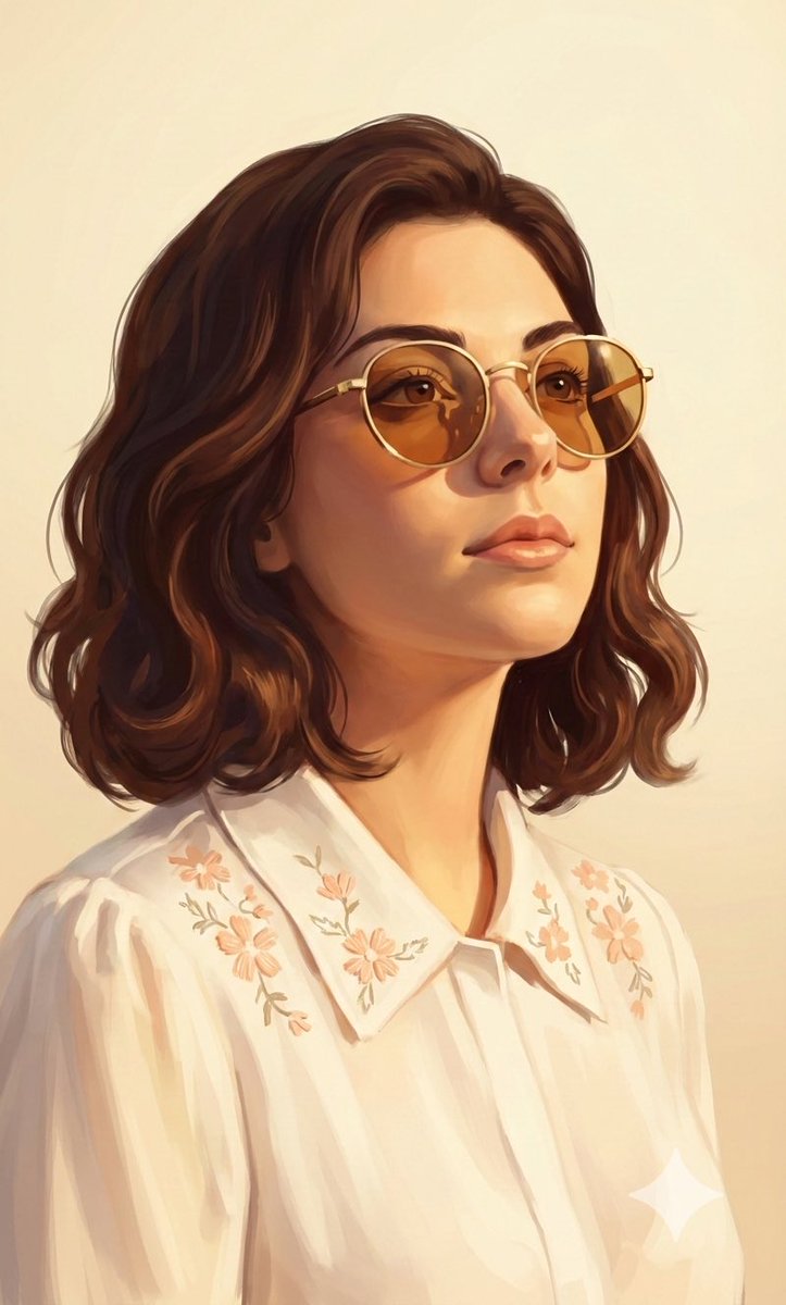 Painterly Portrait in Golden Hour Light