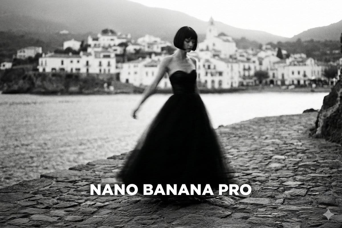 Paolo Roversi Style Black and White Fashion - AI Generated Realistic Style Image Example