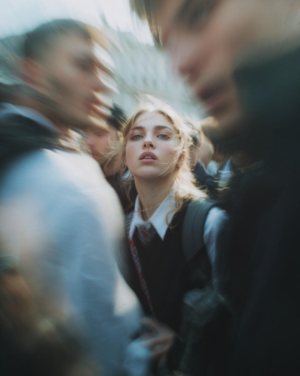 Paparazzi-Style Candid Photo Prompt - AI Generated Realistic Style Image Example