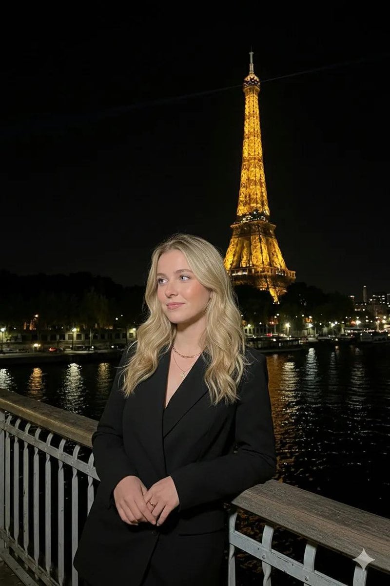 Paris Night Flash Photography (Eiffel Tower)