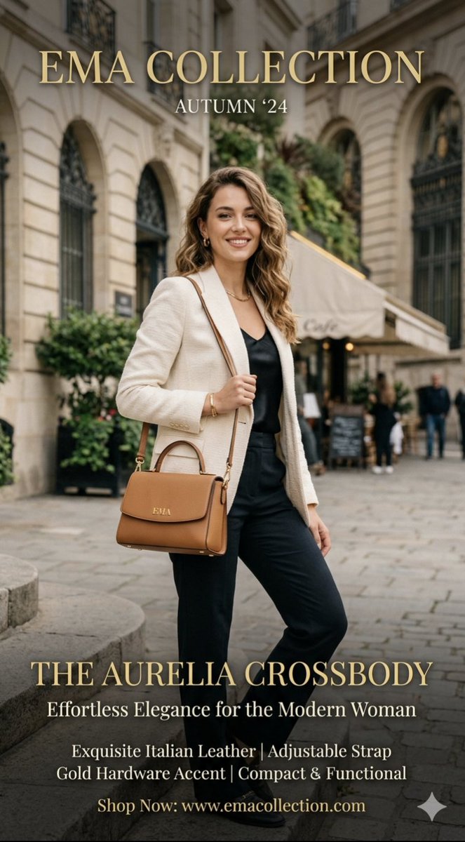 Preview image for Parisian Street Fashion Advertisement prompt
