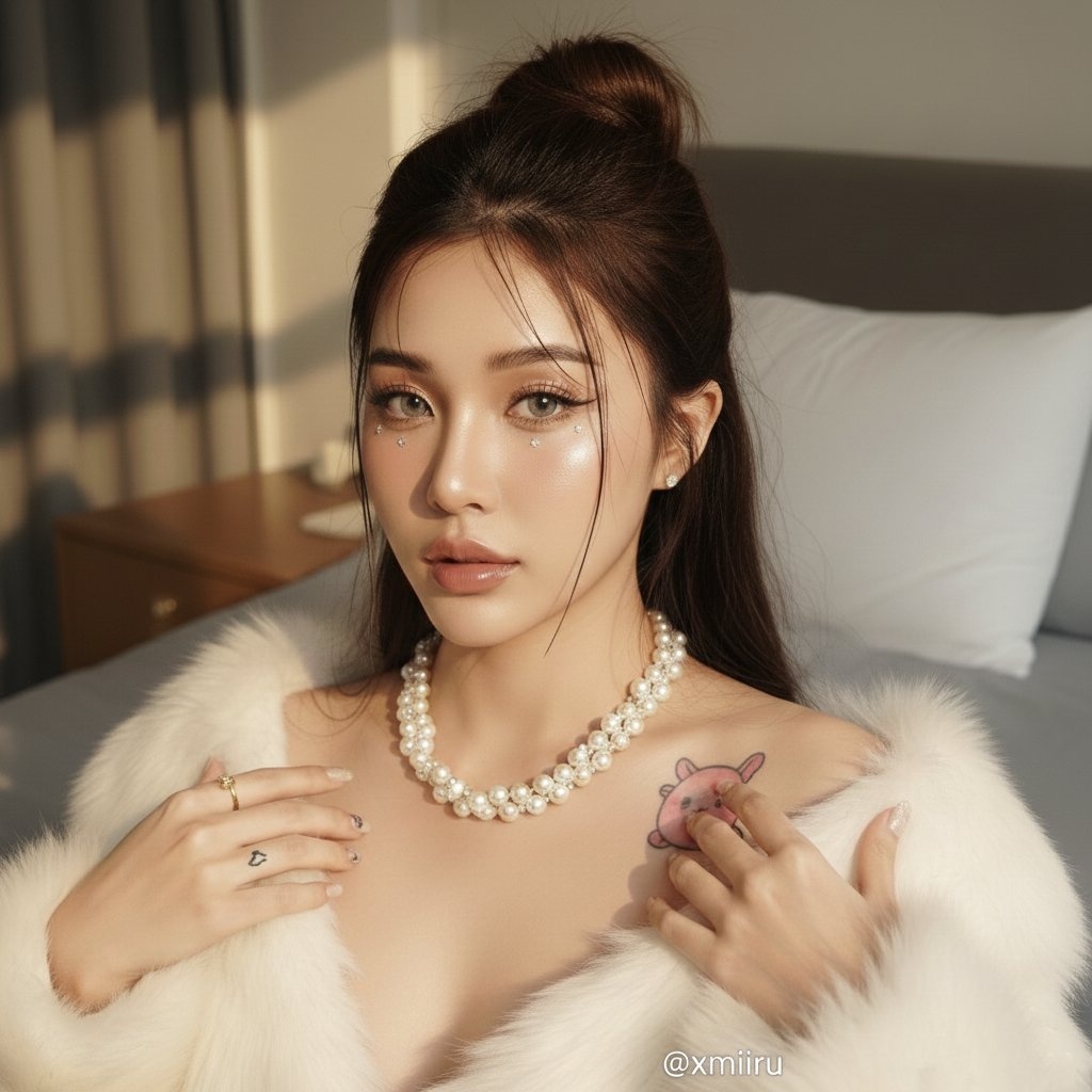 Photo Edit with Fixed Face and Golden Hour Lighting - AI Art AI Generated Artwork