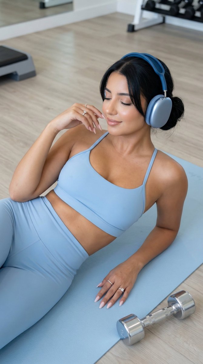 Preview image for Photoreal Fitness Lifestyle Portrait (Image-to-Image) prompt
