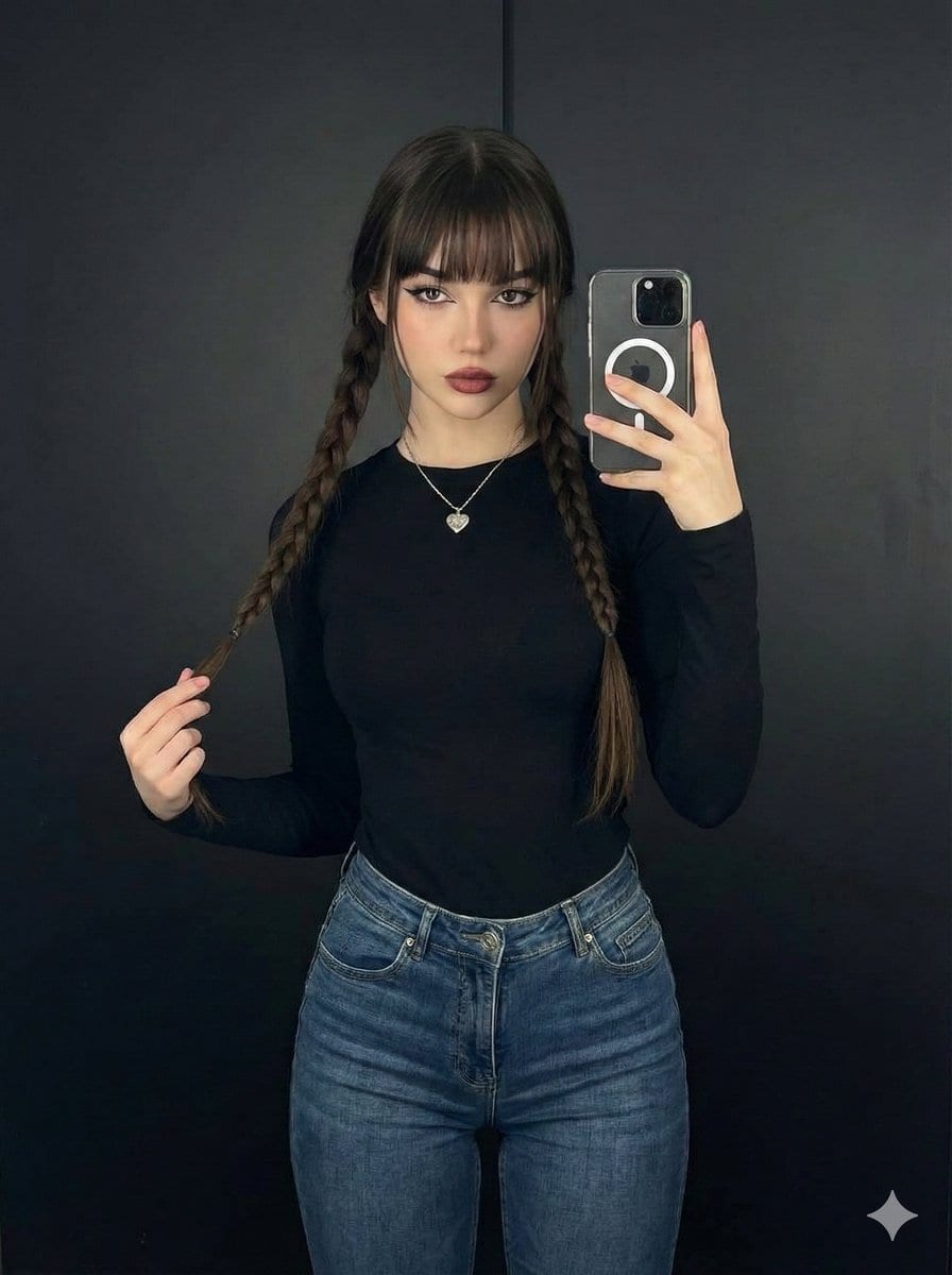 Photorealistic Full-Length Selfie with Identity Preservation (JSON) - AI提示詞