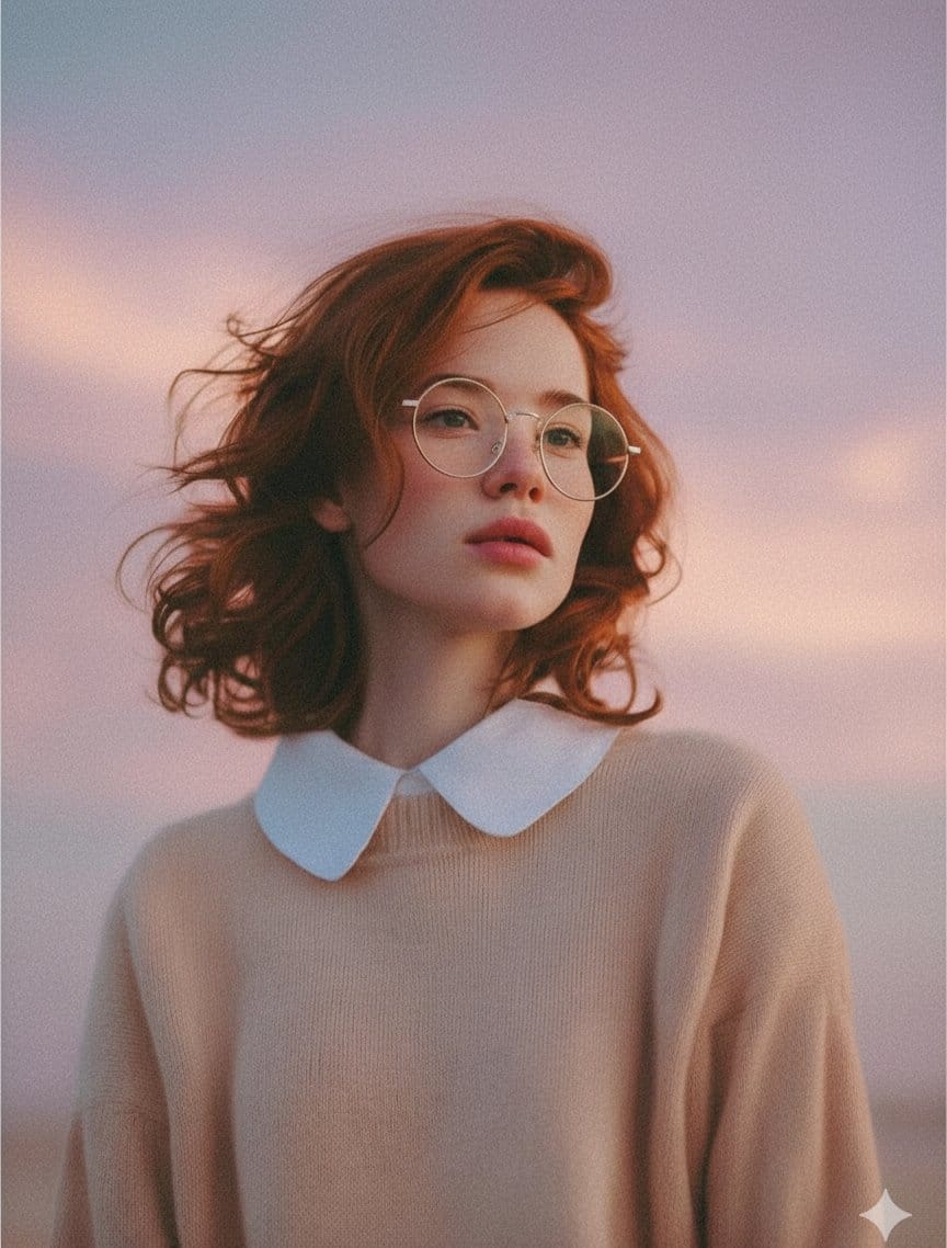 Photorealistic Portrait Prompt (Young Woman) - AI 프롬프트