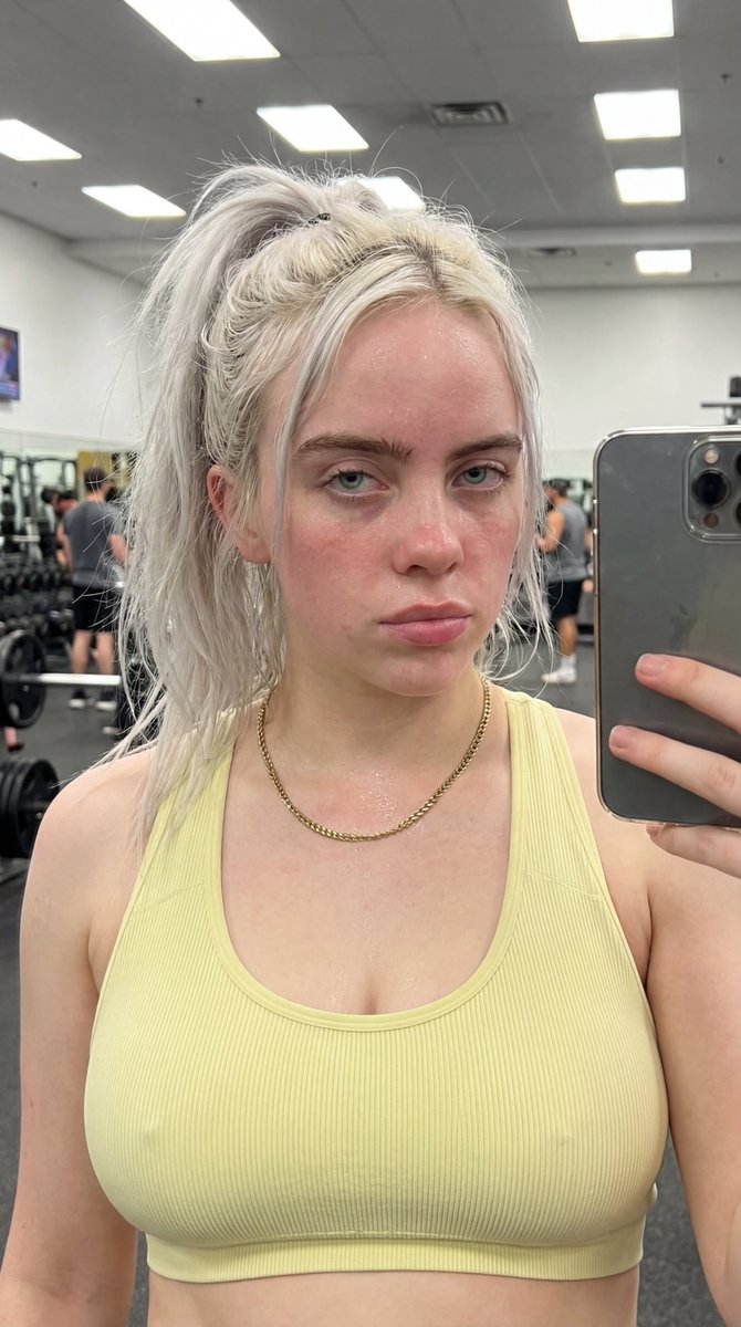 Preview image for Photorealistic Post-Workout Selfie Prompt (Sydney Sweeney Likeness) prompt