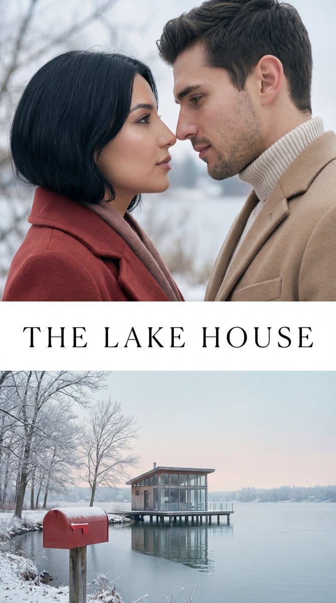 Photorealistic Romantic Movie Poster (The Lake House Style) - AI 프롬프트