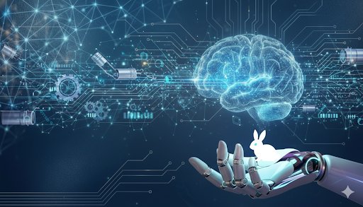 Preview image for Physical AI Art with Rabbit Logo prompt