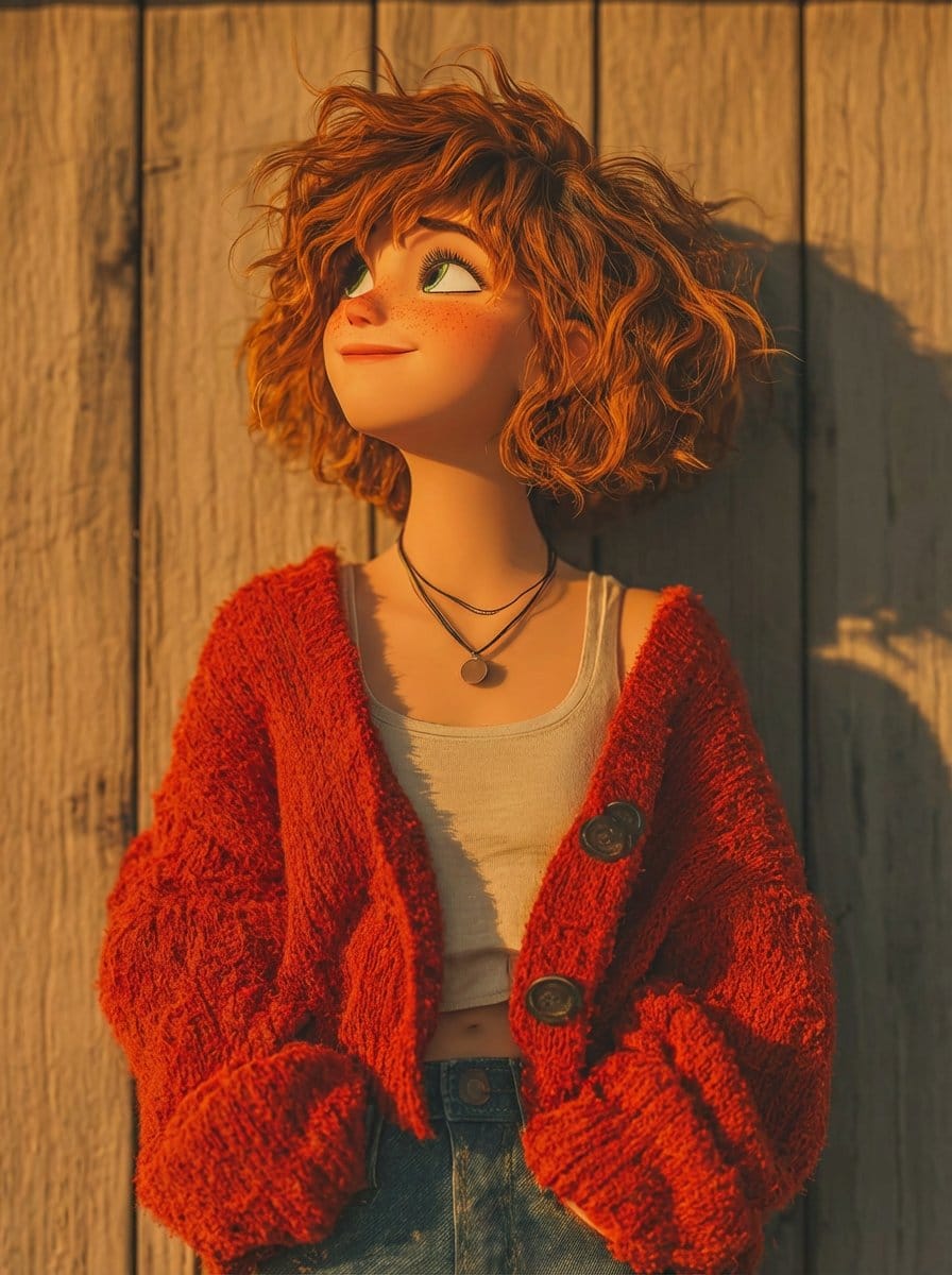 Pixar-Style 3D Animated Character Portraits - Prompt IA