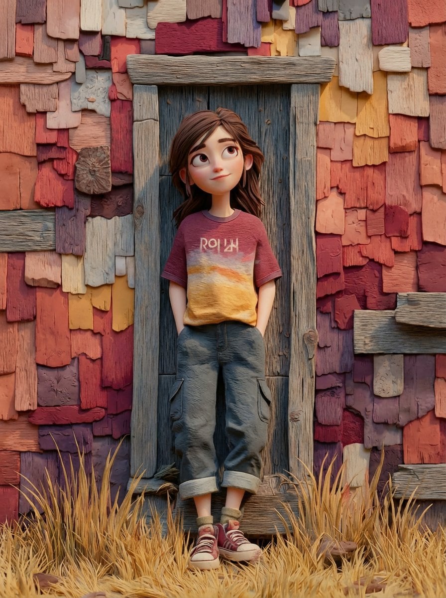 Pixar/Disney Style 3D Animated Character Slides - Prompt IA