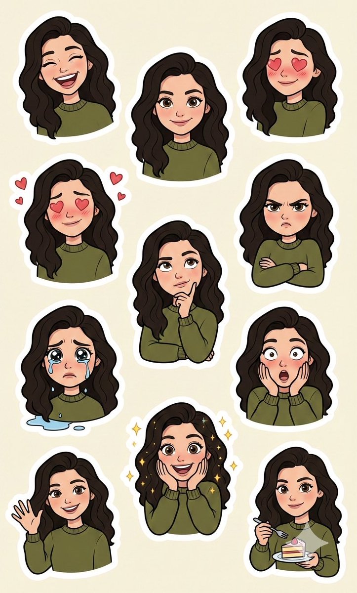Pixar Sticker Sheet Generation Prompt