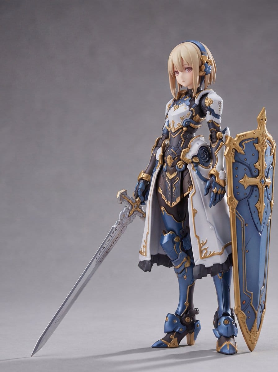 Plastic Model Package Prompt for Nano Banana Pro - AI Generated Character Style Image Example