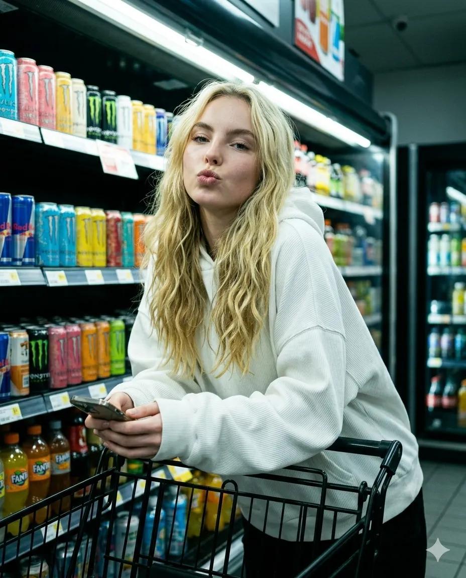 Preview image for Playful Convenience Store Portrait prompt