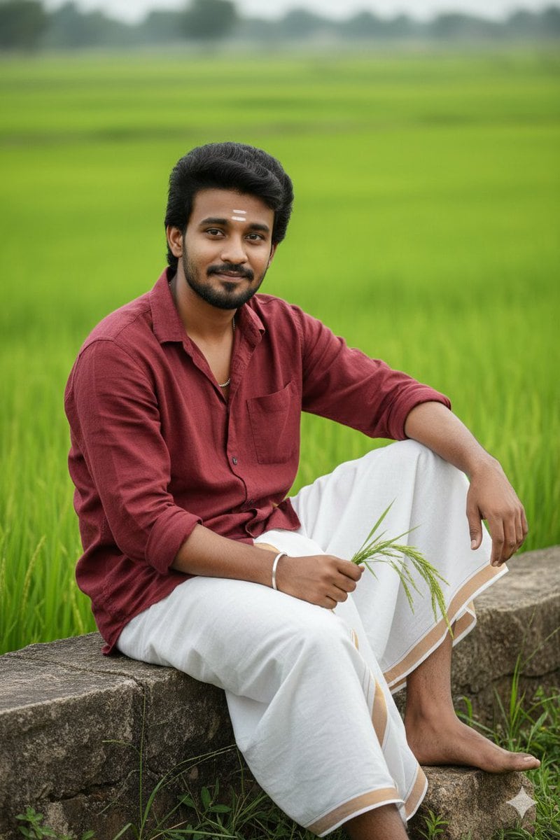 Pongal Festival Photo Prompt for Gemini Nano Banana - AI Generated Realistic Style Image Example