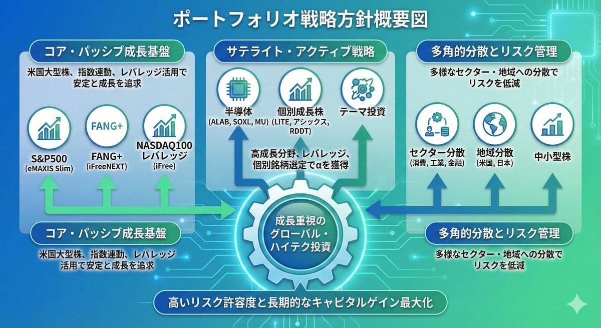 Portfolio strategy overview diagram from attachment - AI Generated Character Style Image Example
