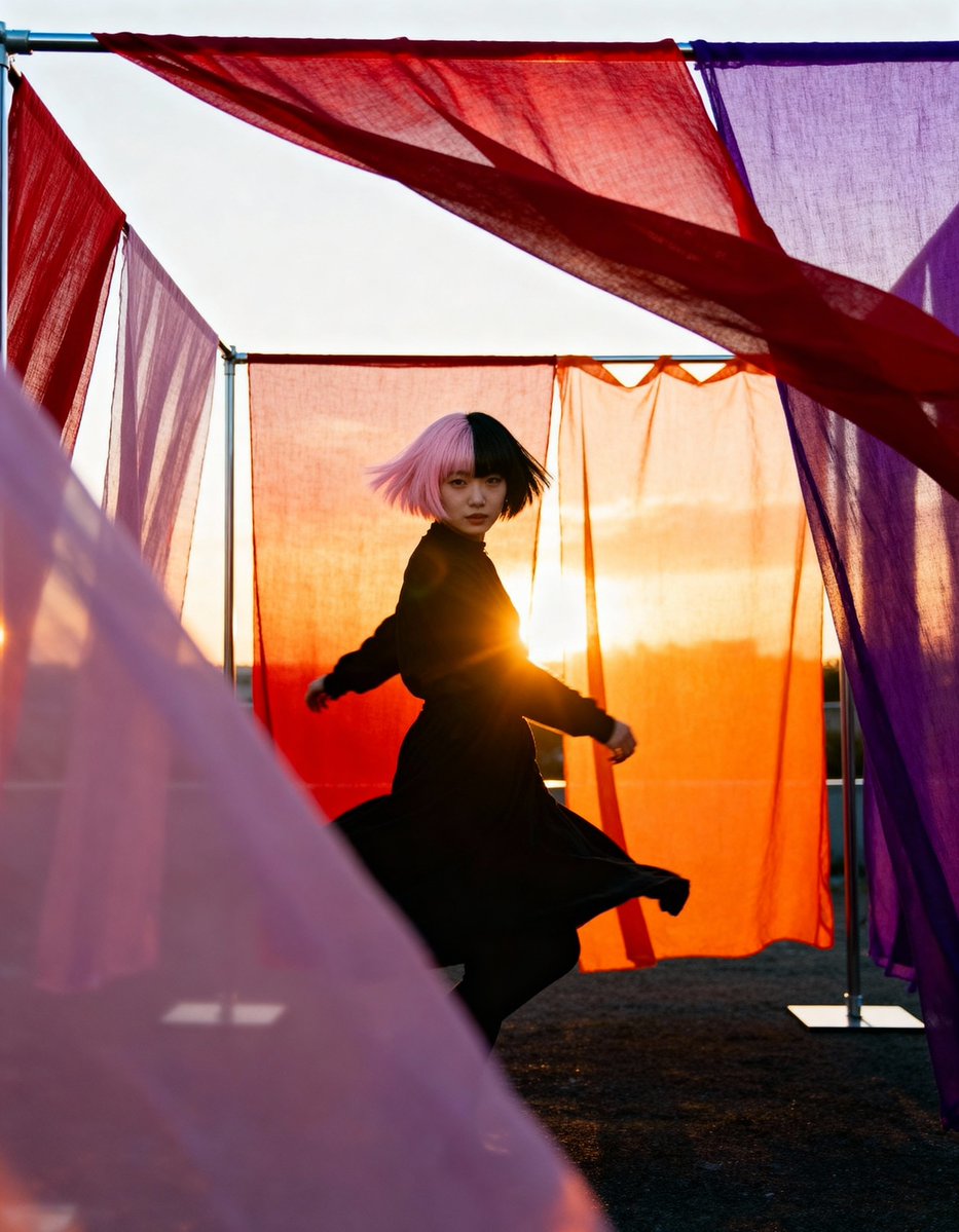 Portrait: Silhouette in Strong Light