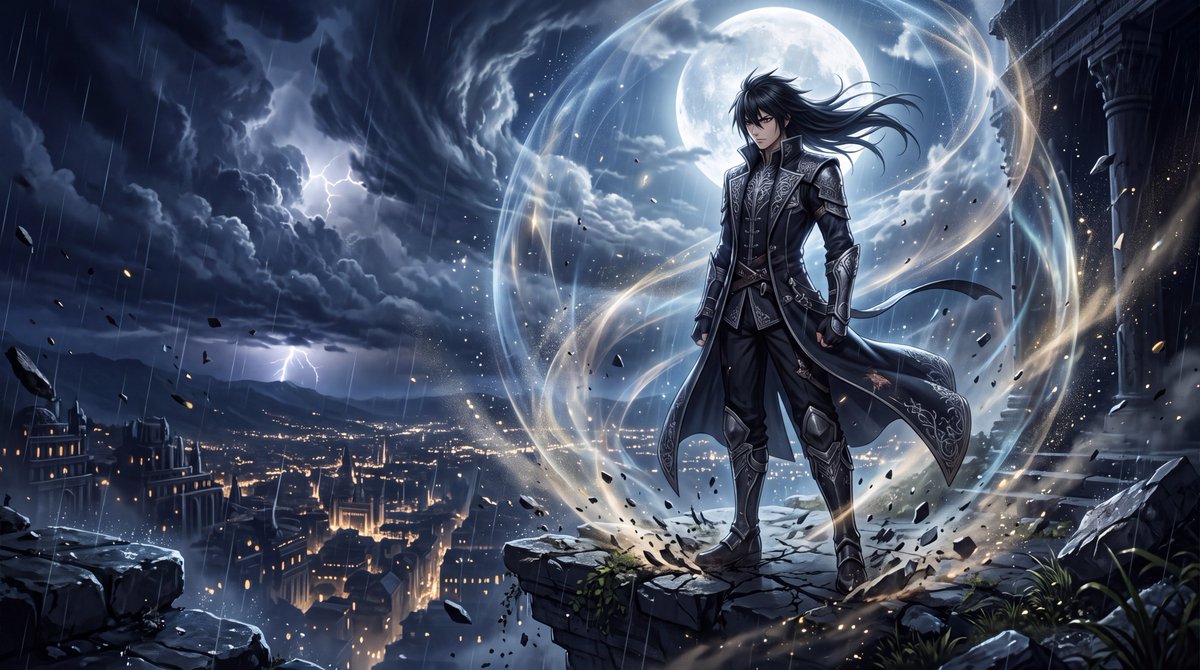 Preview image for Premium Dark Fantasy Anime Cinematic prompt