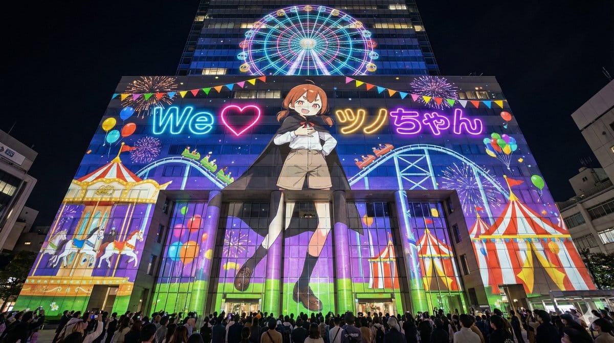 Projection Mapping Prompt for Nano Banana Pro (Amusement Park Theme) - Prompt IA
