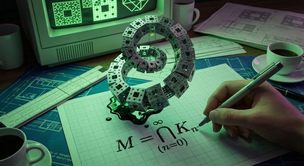 Psychedelic Mathematics Fractal Prompt for Menger Sponge - نص توجيهي للذكاء الاصطناعي