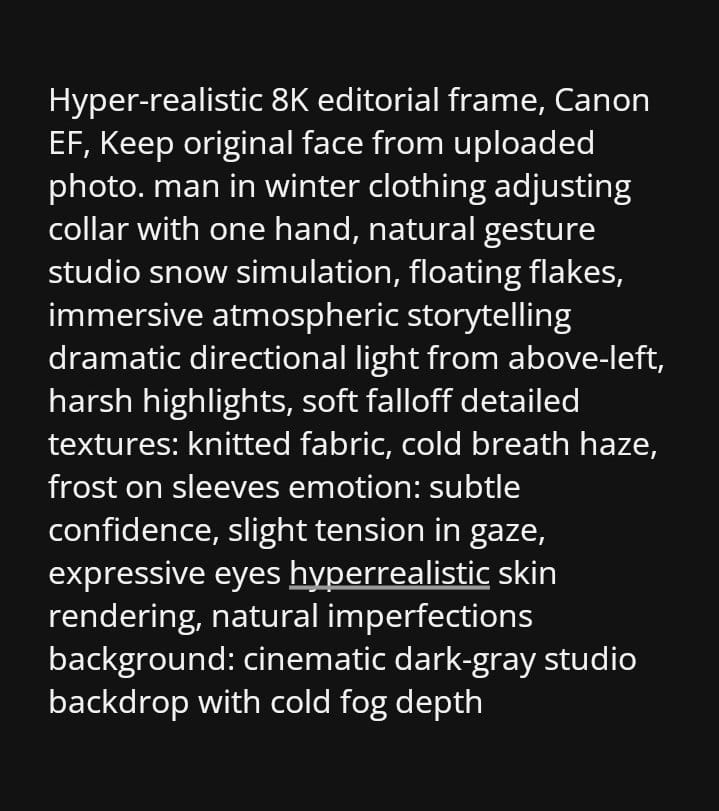 Realistic AI Face Generation Prompt for Gemini - AI 프롬프트